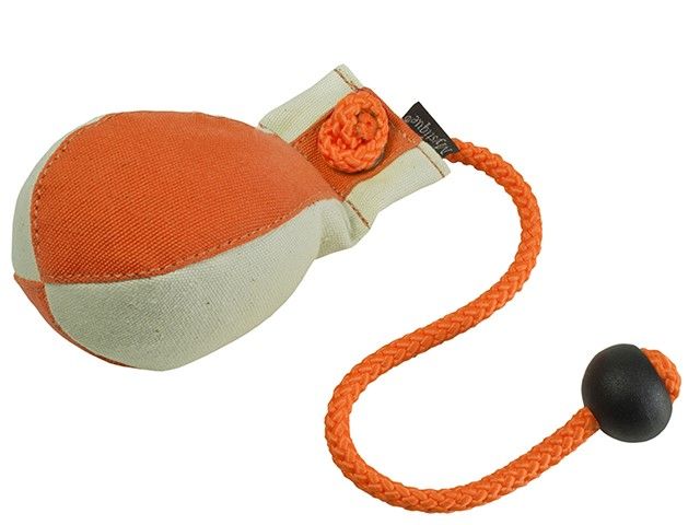 Mystique Dummy Ball Markeer 300 Gram Oranje/Wit