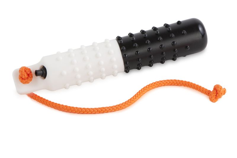 Dokken's Rubber Dummy Small Zwart/Wit