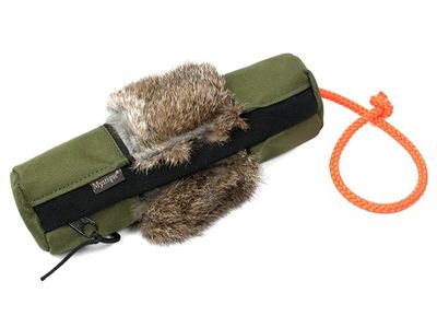 Mystique Snack Dummy Met Konijnenvacht Khaki