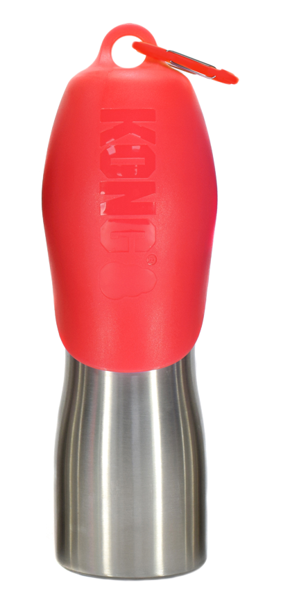 Kong Waterfles Roestvrij Staal Rood