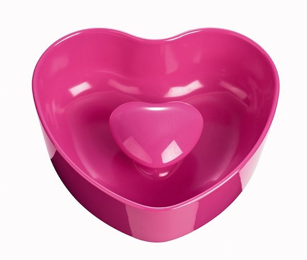 Hunter Voerbak Anti Schrok Roze