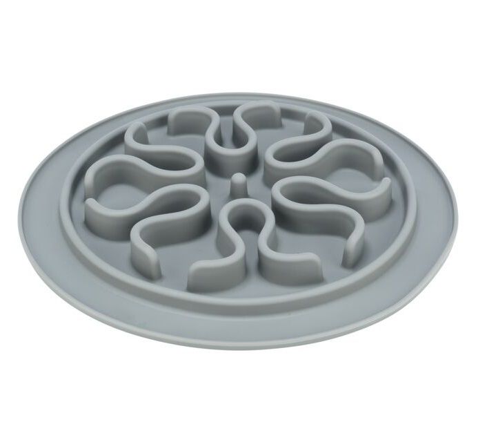 Trixie Voedermat Slow Feeding Grijs