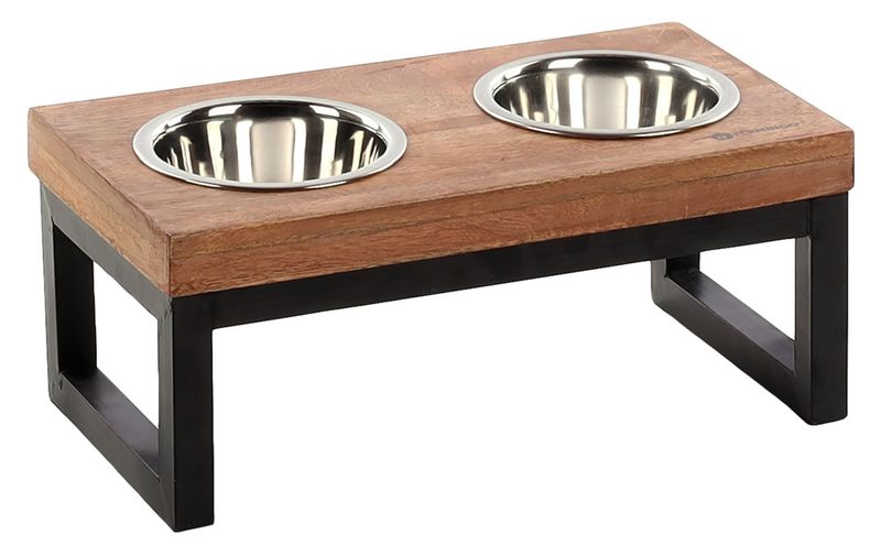 Flamingo Bar Twin Feeder Hout Natuur