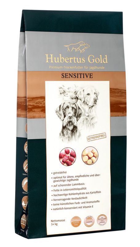 Hubertus Gold Sensitive zonder Granen 14 kg