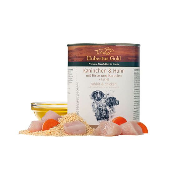 Hubertus Gold Menu Konijn 800 gram Hubertus Gold Menu Konijn 800 gram