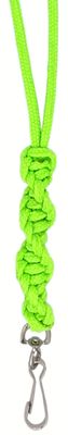 Sporting Saint Fluitkoord Twisted Lanyard - Neon Green