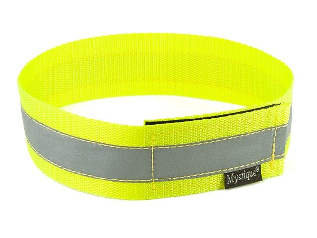 Mystique Reflecterende Halsband Neon Geel