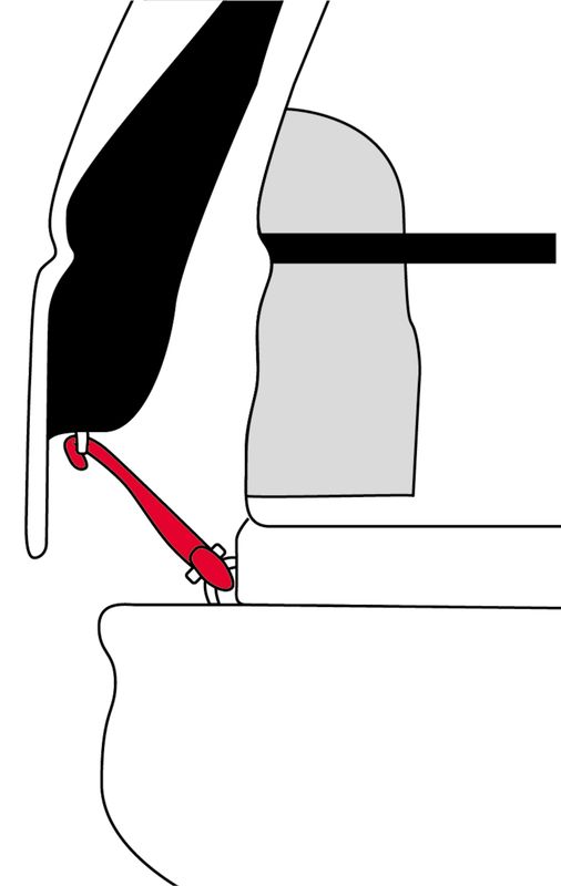 Flamingo Ventilatiehaak 13,5 cm