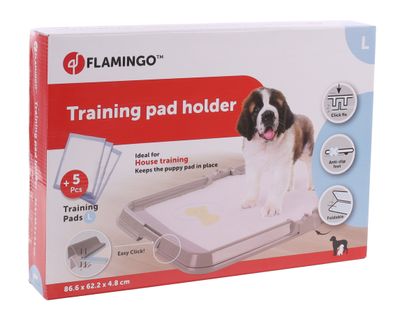 Flamingo Trainingsmathouder Fifi Grijs