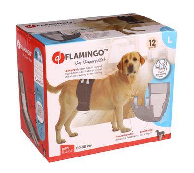 Flamingo Luier Mannelijk Dipy Zwart