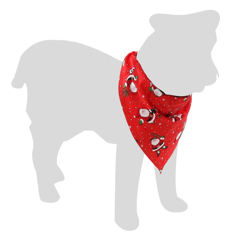 Flamingo Kerst Bandana Mik