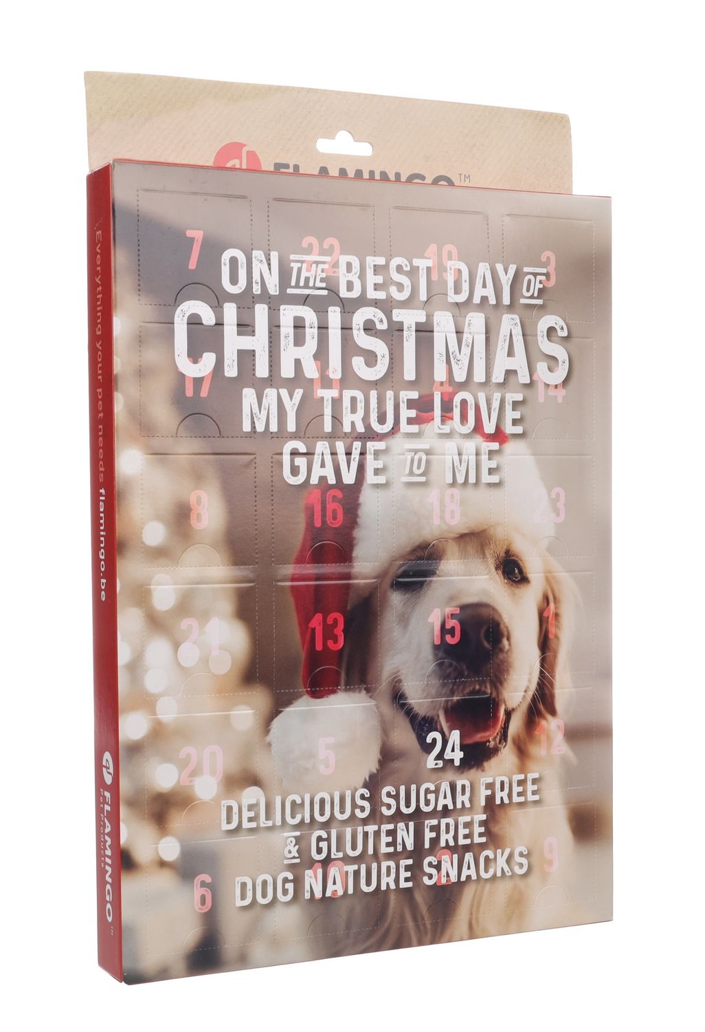 Flamingo Kerst Kalender Natuur Snack