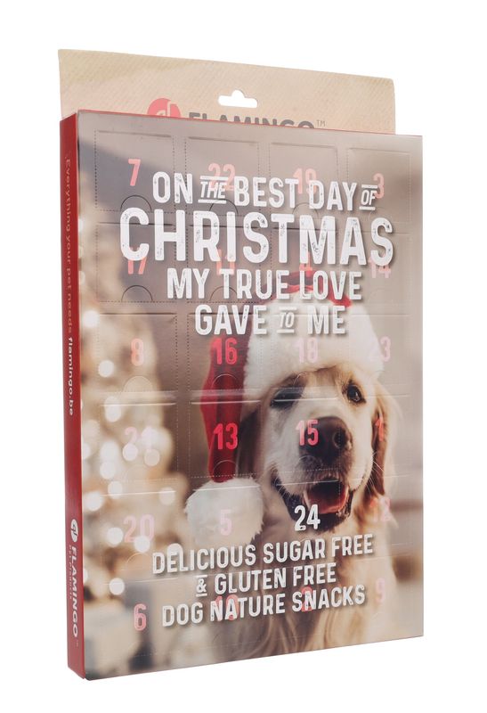 Flamingo Kerst Kalender Natuur Snack