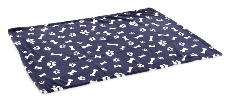 Flamingo Fleece Deken Zuma Donkerblauw