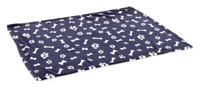 Flamingo Fleece Deken Zuma Donkerblauw