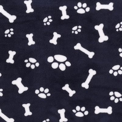 Flamingo Fleece Deken Zuma Donkerblauw