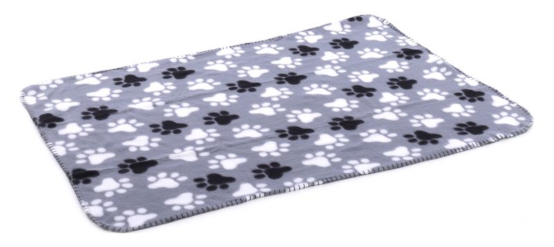 Flamingo Fleece Deken Esma Grijs