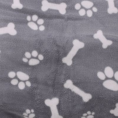 Flamingo Fleece Deken Zuma Grijs
