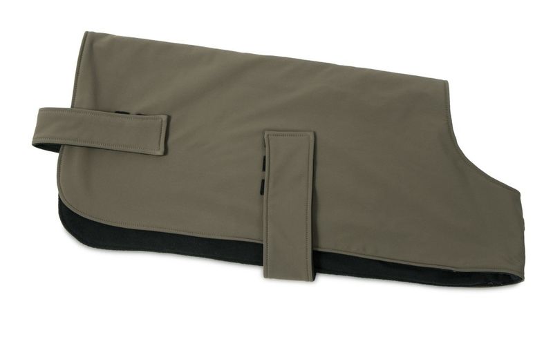 Firedog Warmtevest Softshell Field Trial Khaki/Zwart