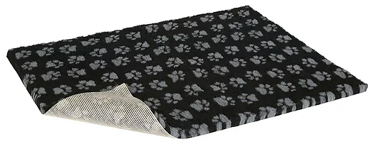 Vetbed Non Slip Zwart met Grijze Pootjes Vetbed Non Slip Zwart met Grijze Pootjes