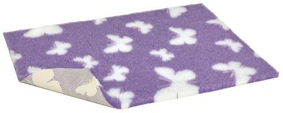 Vetbed Non Slip Lila met Vlinders