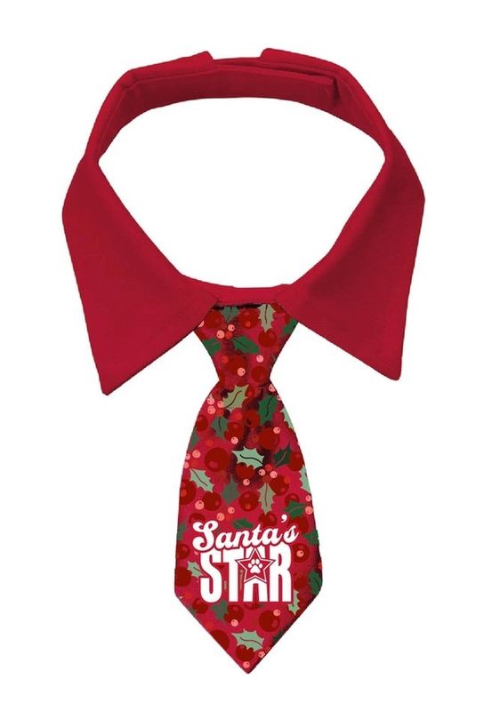 Kerst Stropdas Santa's Star M