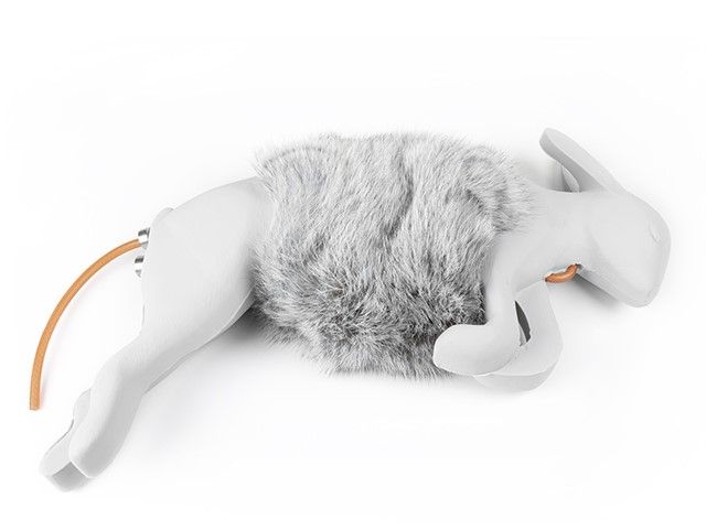 Mystique Bunny Rabbit Dummy Met Konijnenvacht Small