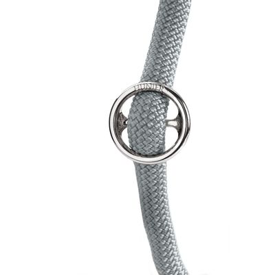 Hunter Leiband Eiby Freestyle 8MM/170CM Grijs Zilver