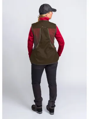 Pinewood Dog Sports Vest 2.0 Dames Olijfgroen/Suede Bruin