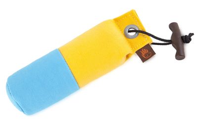 Firedog Markeer Dummy 250 Gram Baby Blauw/Geel Firedog Markeer Dummy 250 Gram Baby Blauw/Geel