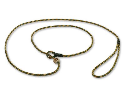 Mystique Moxon Leiband Field Trial Nylon 4MM Hunter Groen/Oranje