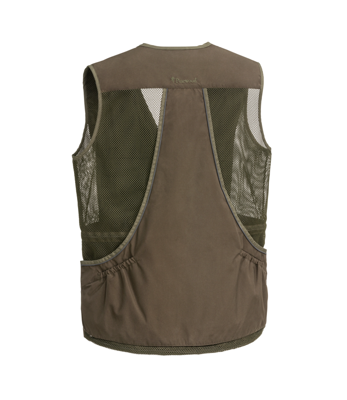 Pinewood Dog Sports Vest 2.0 Heren Olijfgroen/Suede Bruin