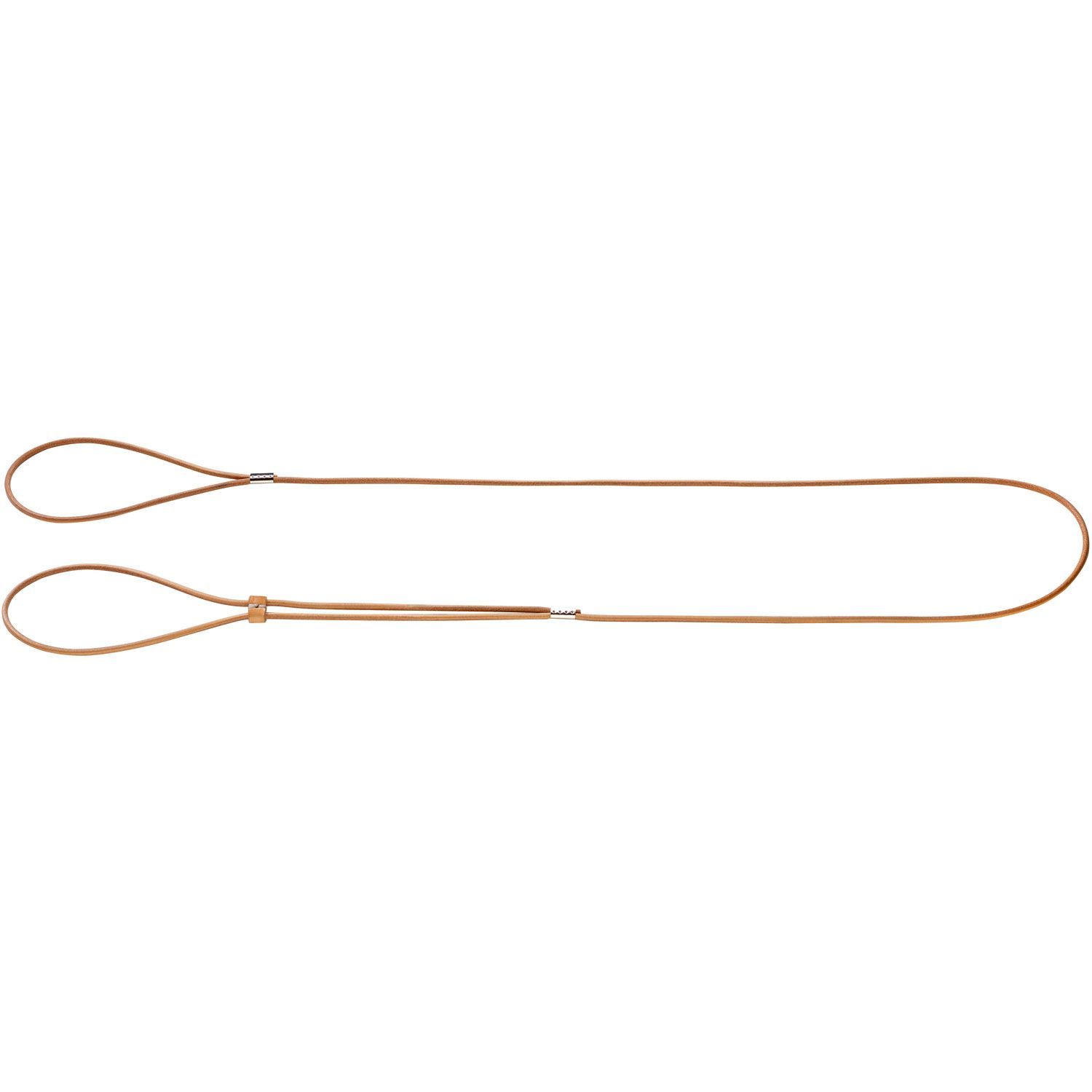 Hunter Lederen Showlijn 4mm - 140cm Natuur