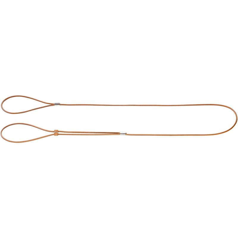 Hunter Lederen Showlijn 4mm - 140cm Natuur