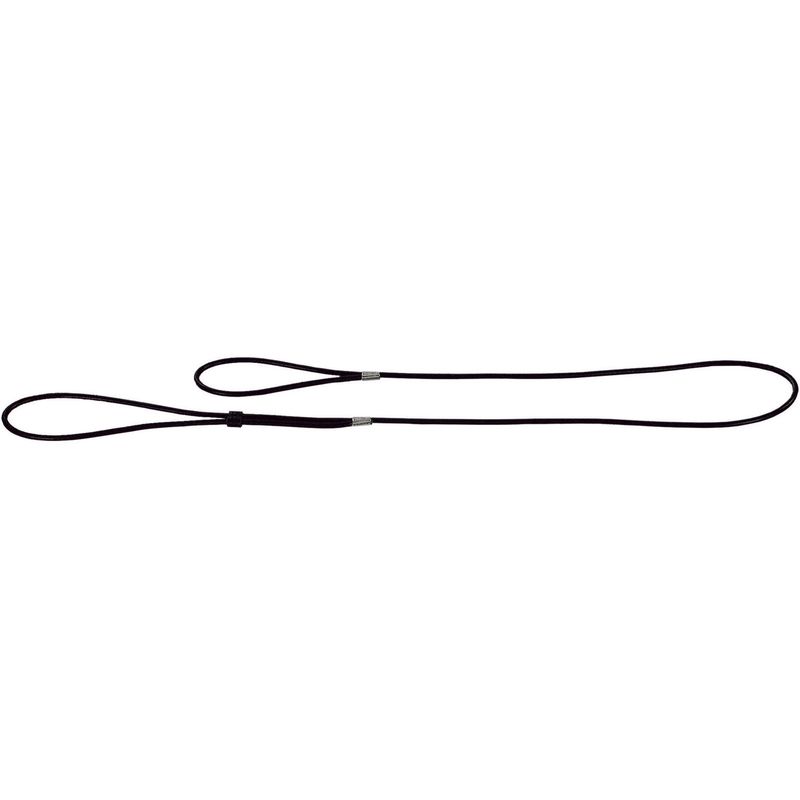 Hunter Lederen Showlijn 4mm - 140cm Zwart