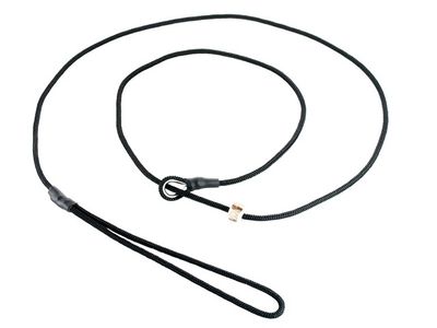Mystique Moxon Leiband Field Trial Nylon 4MM Zwart