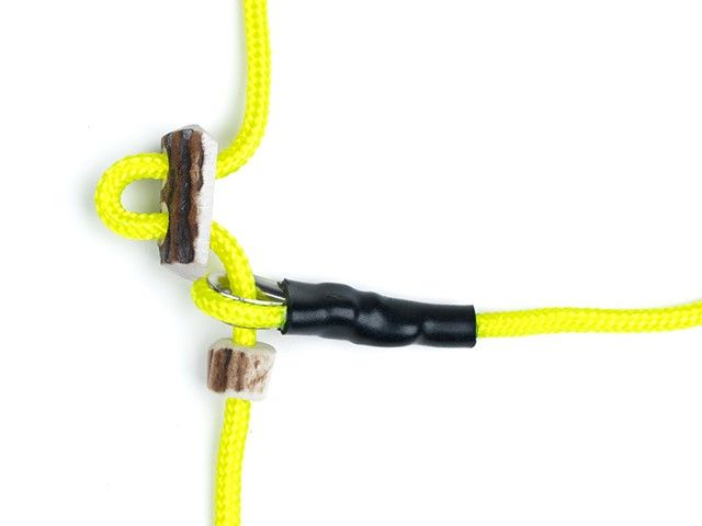 Mystique Moxon Leiband Field Trial Nylon 4MM Neon Geel