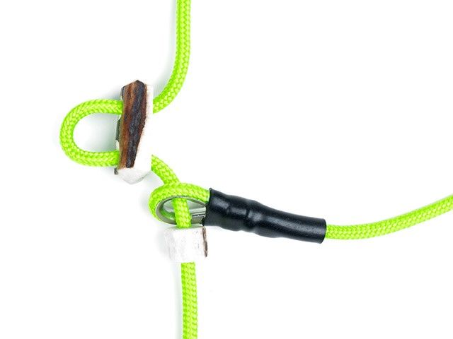 Mystique Moxon Leiband Field Trial Nylon 4MM Neon Groen