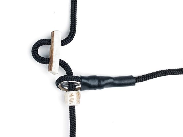 Mystique Moxon Leiband Field Trial Nylon 4MM Zwart