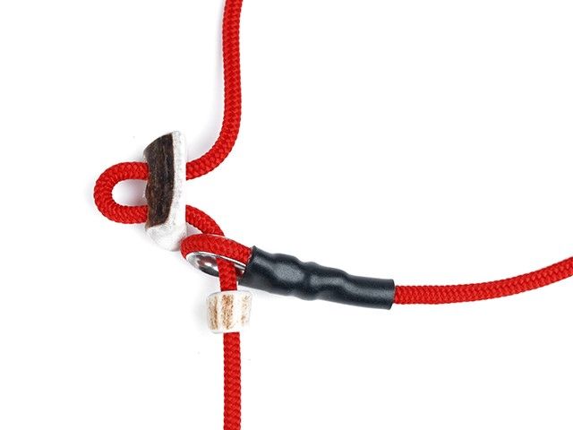 Mystique Moxon Leiband Field Trial Nylon 4MM Rood