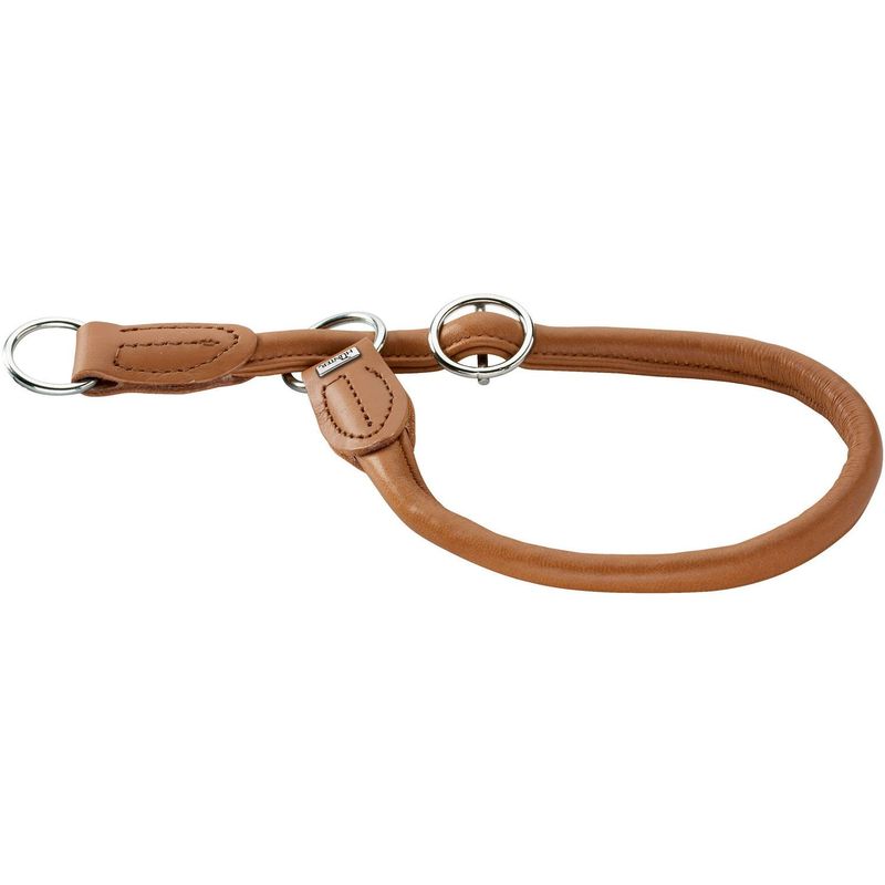 Hunter Halsband Elandleder Cognac