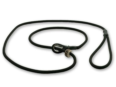 Mystique Moxon Leiband Field Trial Nylon 6MM Zwart