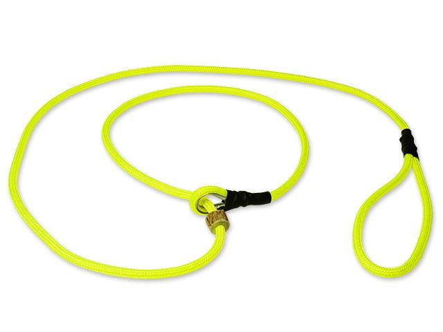 Mystique Moxon Leiband Field Trial Nylon 6MM Neon Geel