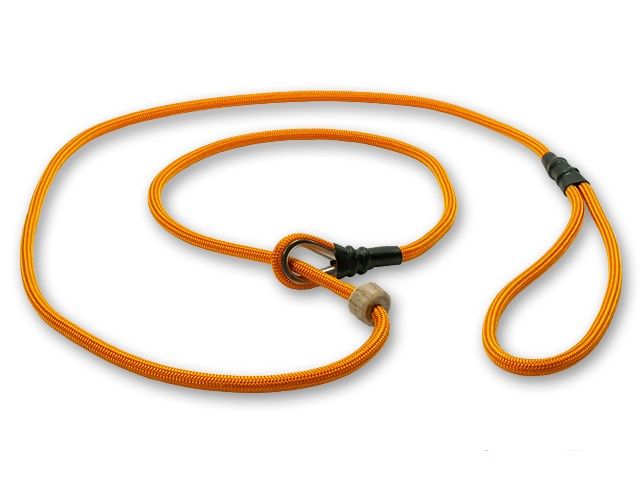 Mystique Moxon Leiband Field Trial Nylon 6MM Oranje