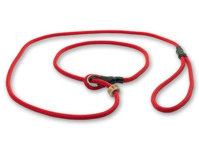 Mystique Moxon Leiband Field Trial Nylon 6MM Rood