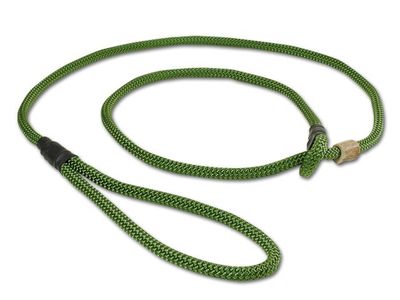 Mystique Moxon Leiband Field Trial Nylon 8MM Olijfgroen