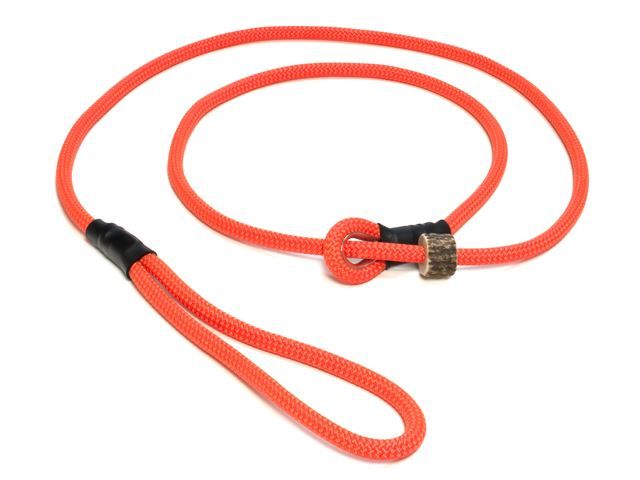 Mystique Moxon Leiband Field Trial Nylon 8MM Neon Oranje