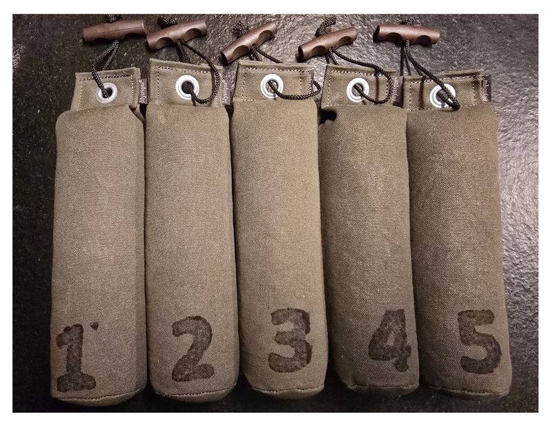 Mystique Dummy Set Genummerd 500 Gram 1 Tot 5 Khaki