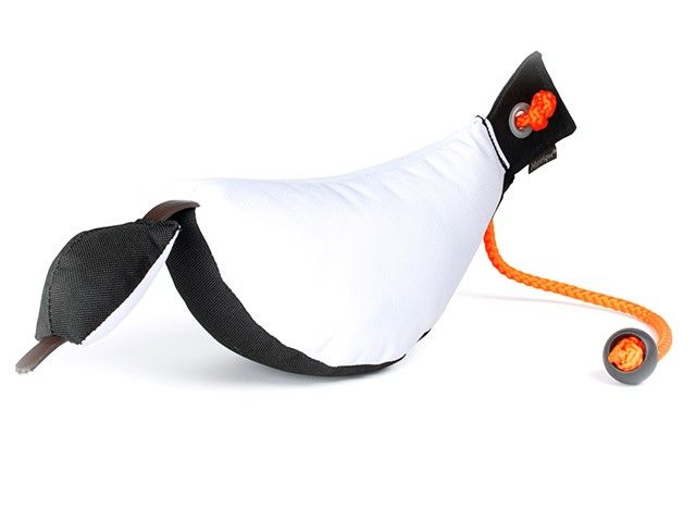 Mystique Bird Dog Dummy Wit/Zwart