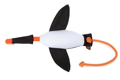 Firedog Duck Dummy Marking Zwart/Wit